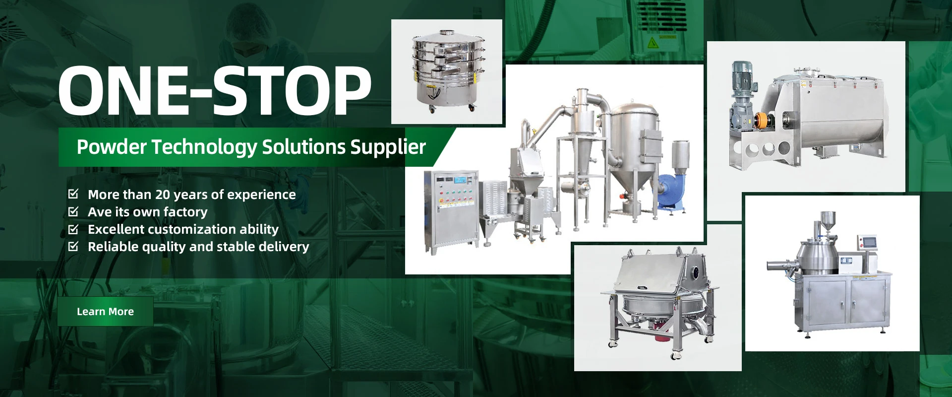 One-stop Powder Technology Solutions Supplier